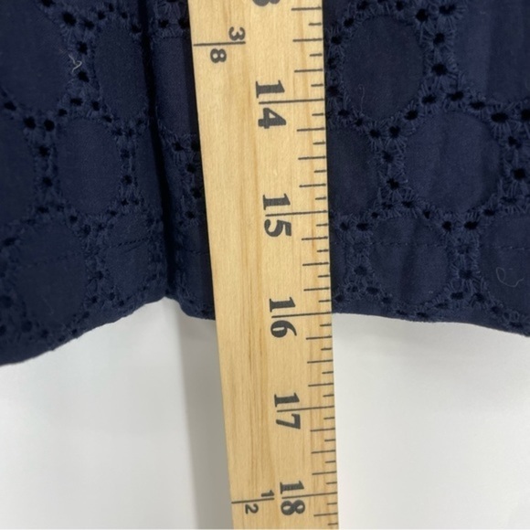 NWT Banana Republic Eyelet Pleated Skirt Sz 00 petite - Picture 7 of 9